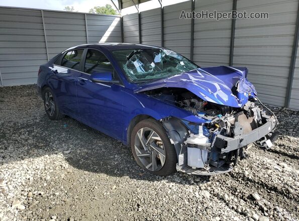 KMHLS4DG6RU711872 2024 HYUNDAI ELANTRA Blue 