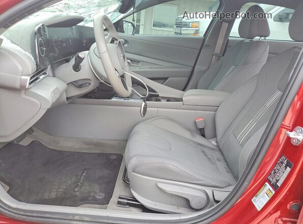 KMHLS4DG6RU754835 2024 HYUNDAI ELANTRA Maroon Front interior view