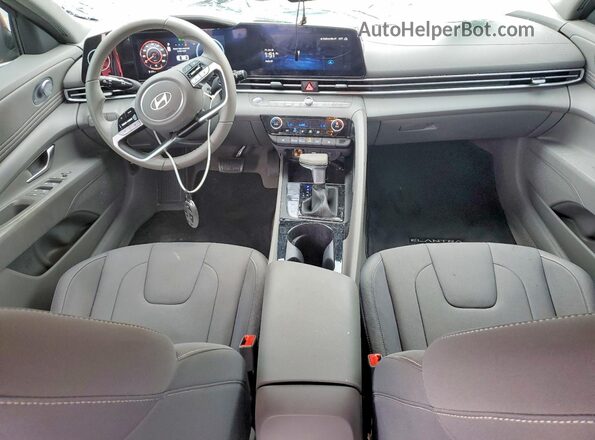 KMHLS4DG6RU754835 2024 HYUNDAI ELANTRA Maroon Dashboard view