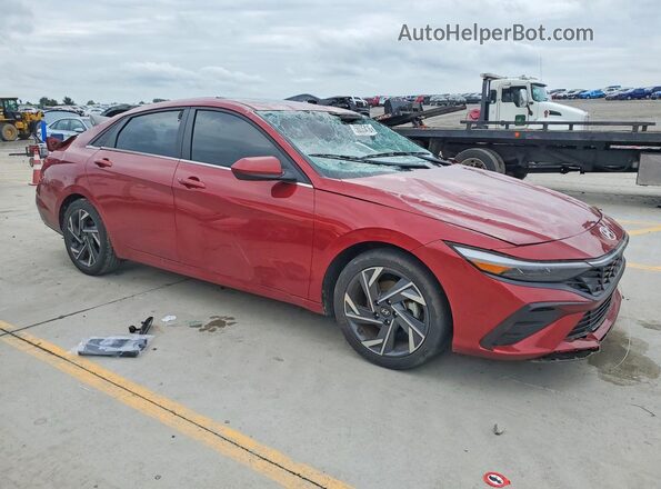 KMHLS4DG6RU754835 2024 HYUNDAI ELANTRA Maroon Front right