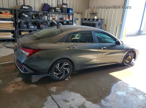KMHLS4DG6SU000193 2025 HYUNDAI ELANTRA Charcoal Задня права чверть