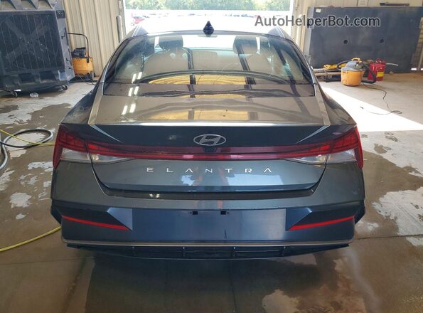 KMHLS4DG6SU000193 2025 HYUNDAI ELANTRA Charcoal Вид ззаду
