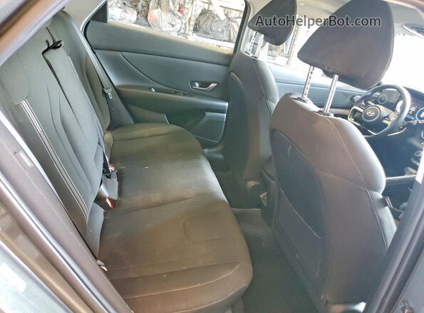 KMHLS4DG6SU000193 2025 HYUNDAI ELANTRA Charcoal Вид задніх сидінь