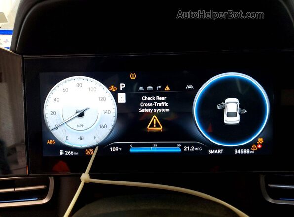 KMHLS4DG6SU000193 2025 HYUNDAI ELANTRA Charcoal Вид щитка приладів