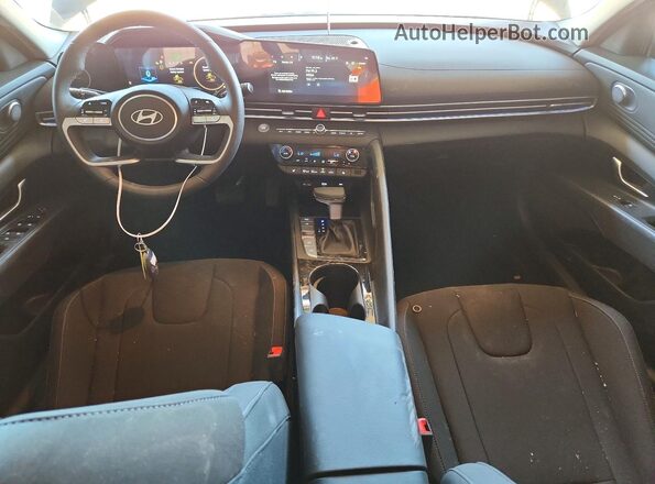 KMHLS4DG6SU013204 2025 HYUNDAI ELANTRA Gray Вид панелі приладів