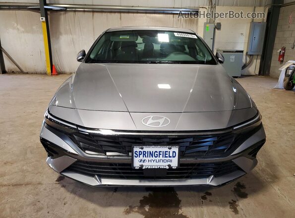 KMHLS4DG6SU013879 2025 HYUNDAI ELANTRA Gray Դիմացի տեսք