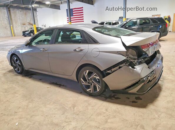 KMHLS4DG6SU013879 2025 HYUNDAI ELANTRA Gray Հետևի ձախ