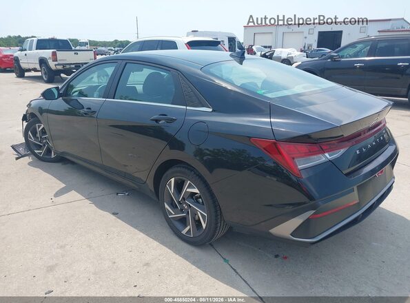 KMHLS4DG6SU907364 2025 HYUNDAI ELANTRA Black Tył lewy