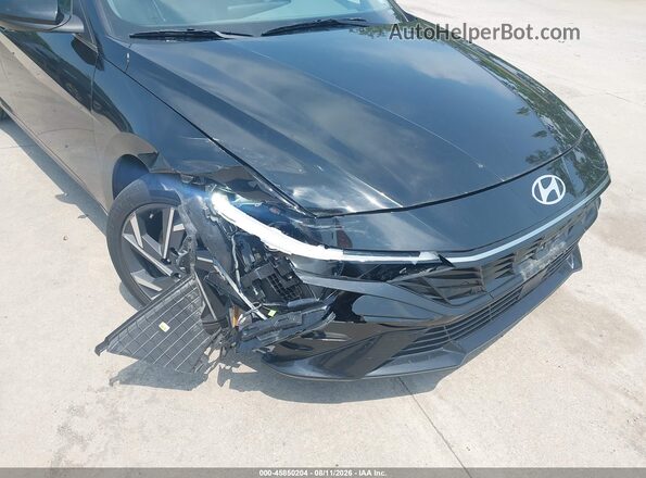 KMHLS4DG6SU907364 2025 HYUNDAI ELANTRA Black Widok z przodu
