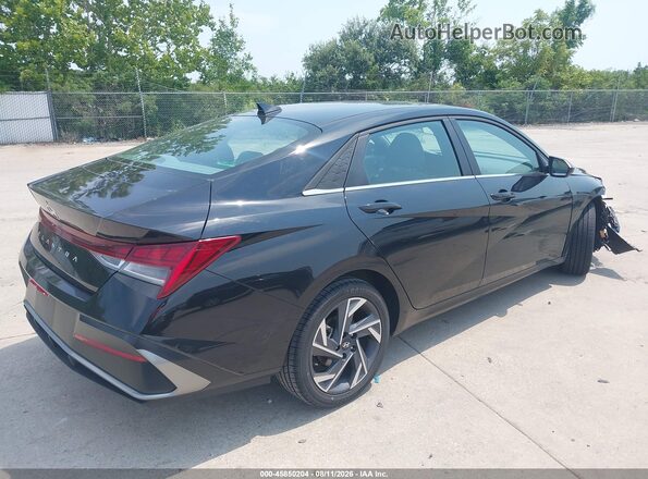 KMHLS4DG6SU907364 2025 HYUNDAI ELANTRA Black Tył prawy
