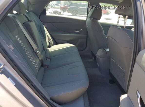 KMHLS4DG6SU951395 2025 HYUNDAI ELANTRA Gray Widok tylnych siedzeń