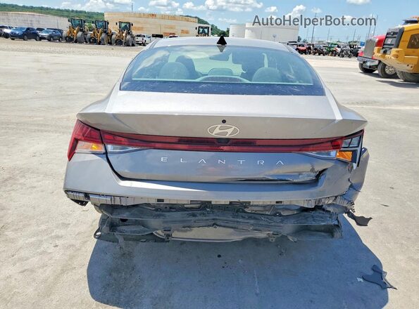 KMHLS4DG6SU951395 2025 HYUNDAI ELANTRA Gray Widok z tyłu