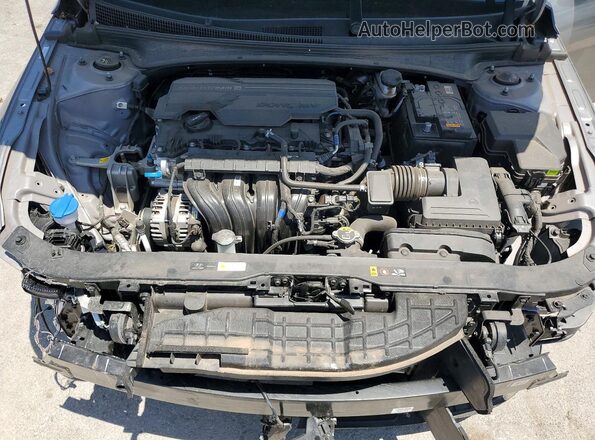 KMHLS4DG6SU951395 2025 HYUNDAI ELANTRA Gray Widok wnętrza z tyłu