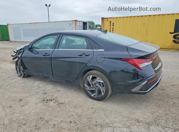KMHLS4DG6SU984414 2025 HYUNDAI ELANTRA Черный Задняя левая четверть
