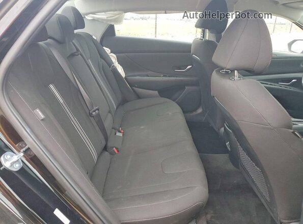 KMHLS4DG6SU984414 2025 HYUNDAI ELANTRA Черный Вид задних сидений