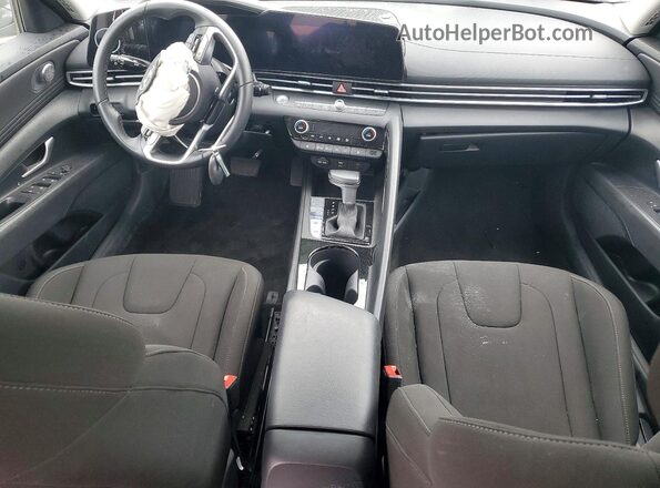 KMHLS4DG6SU984414 2025 HYUNDAI ELANTRA Черный Вид панели приборов