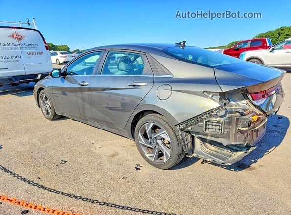 KMHLS4DG6SU998443 2025 HYUNDAI ELANTRA Gray Задня ліва чверть
