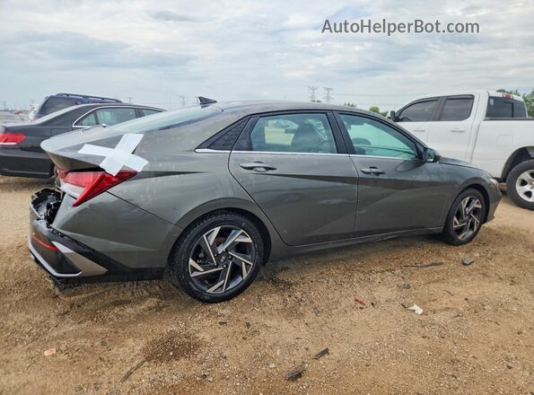 KMHLS4DG7RU644604 2024 HYUNDAI ELANTRA Gray Հետևի աջ