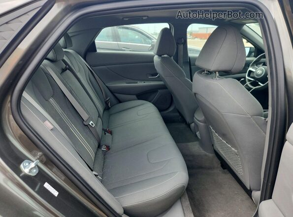 KMHLS4DG7RU644604 2024 HYUNDAI ELANTRA Gray Հետևի նստատեղերի տեսք