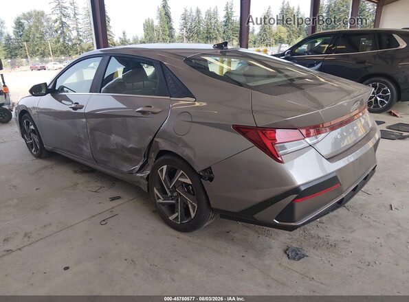 KMHLS4DG7RU646630 2024 HYUNDAI ELANTRA Серый Задняя левая четверть