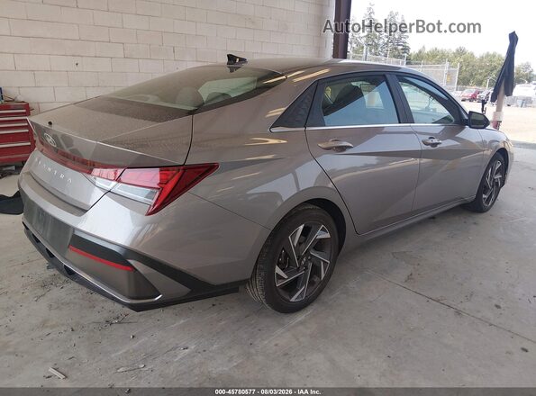KMHLS4DG7RU646630 2024 HYUNDAI ELANTRA Серый Задняя правая четверть