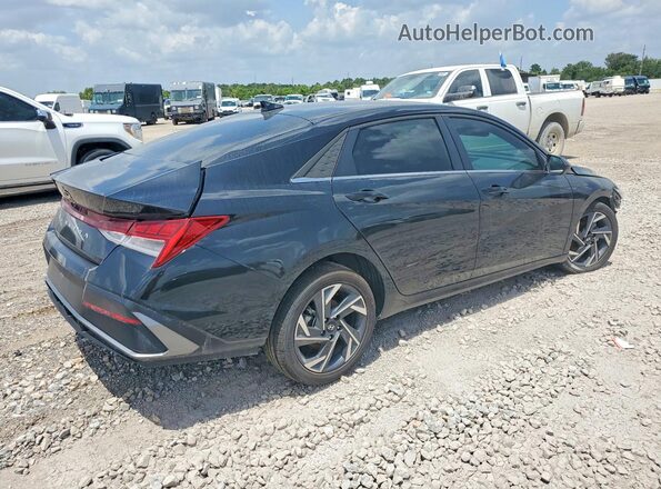 KMHLS4DG7RU681264 2024 HYUNDAI ELANTRA Черный Задняя правая четверть