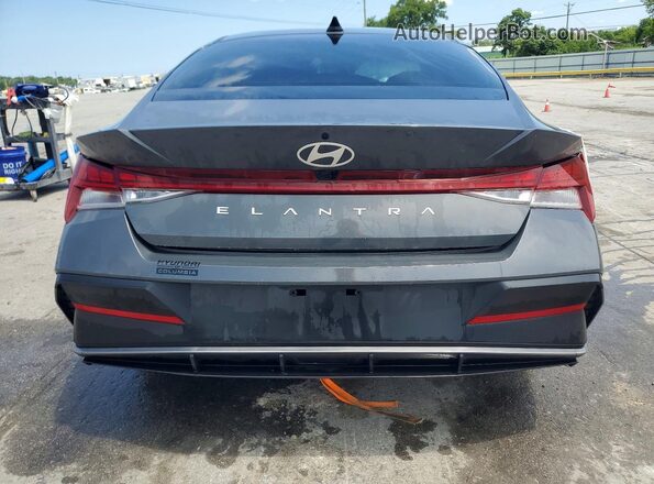 KMHLS4DG7RU687811 2024 HYUNDAI ELANTRA Gray Widok z tyłu