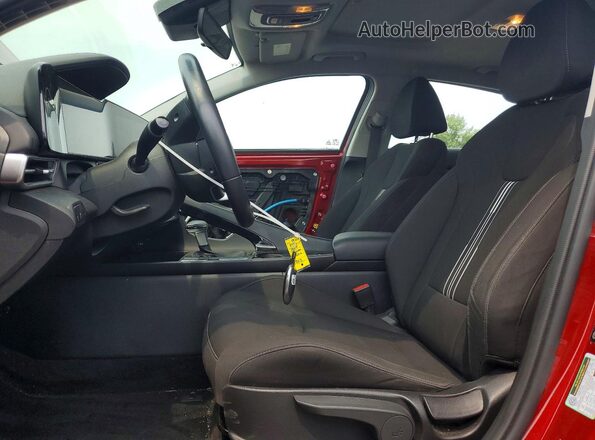 KMHLS4DG7RU768243 2024 HYUNDAI ELANTRA Maroon Front interior view