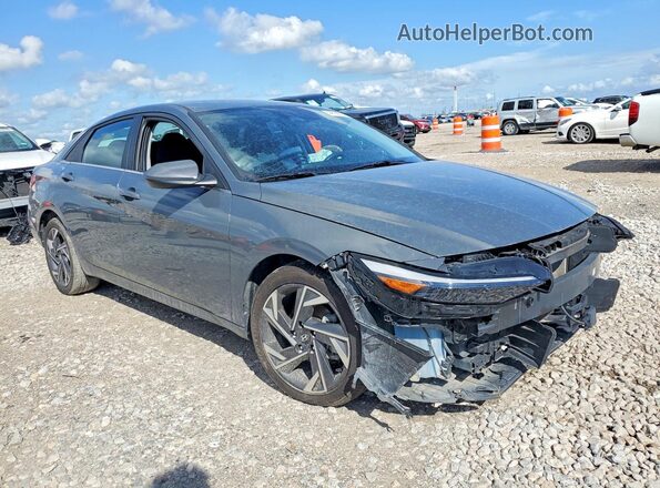KMHLS4DG7RU787245 2024 HYUNDAI ELANTRA Серый Передняя правая четверть
