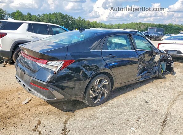 KMHLS4DG7SU012546 2025 HYUNDAI ELANTRA Черный Задняя правая четверть
