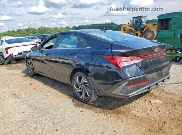 KMHLS4DG7SU012546 2025 HYUNDAI ELANTRA Черный Задняя левая четверть