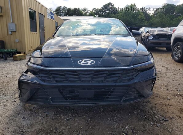 KMHLS4DG7SU012546 2025 HYUNDAI ELANTRA Черный Вид спереди
