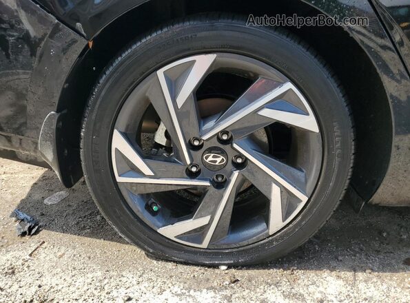 KMHLS4DG7SU012546 2025 HYUNDAI ELANTRA Черный Панорамный вид салона 360°