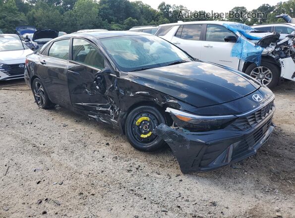 KMHLS4DG7SU012546 2025 HYUNDAI ELANTRA Черный Вид наклейки с VIN-кодом