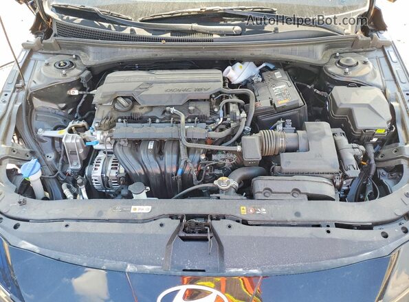KMHLS4DG7SU012546 2025 HYUNDAI ELANTRA Черный Вид задней части салона