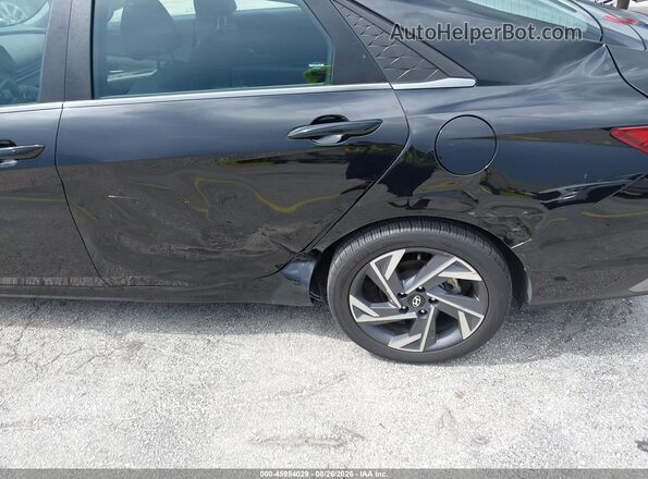 KMHLS4DG7SU911794 2025 HYUNDAI ELANTRA Черный 