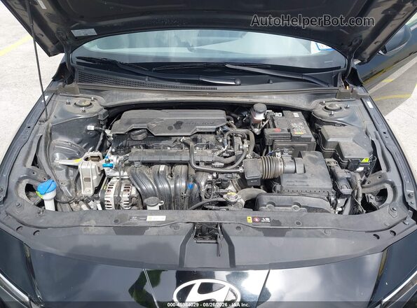 KMHLS4DG7SU911794 2025 HYUNDAI ELANTRA Черный Вид сзади