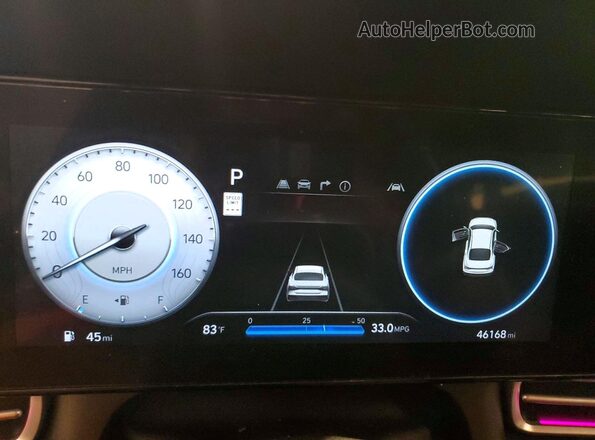 KMHLS4DG8RU664148 2024 HYUNDAI ELANTRA Черный Вид щитка приборов