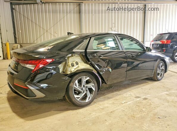KMHLS4DG8RU664148 2024 HYUNDAI ELANTRA Черный Задняя правая четверть