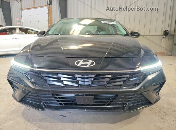 KMHLS4DG8RU664148 2024 HYUNDAI ELANTRA Черный Вид спереди