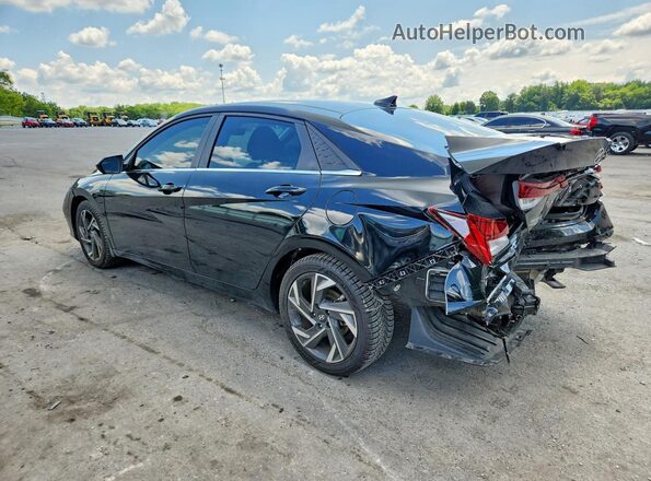 KMHLS4DG8RU747238 2024 HYUNDAI ELANTRA Black Rear left