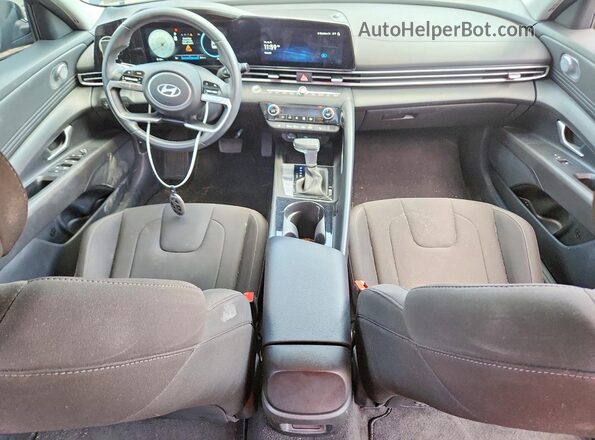 KMHLS4DG8RU747238 2024 HYUNDAI ELANTRA Black Dashboard view