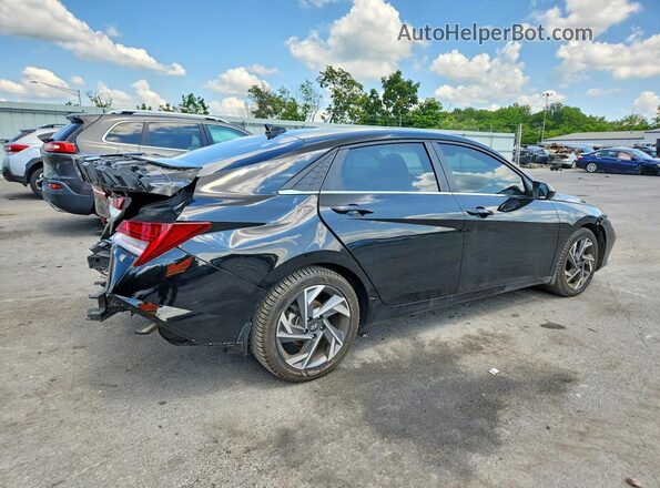 KMHLS4DG8RU747238 2024 HYUNDAI ELANTRA Black Rear right