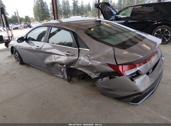KMHLS4DG8RU752889 2024 HYUNDAI ELANTRA Серебряный Задняя левая четверть