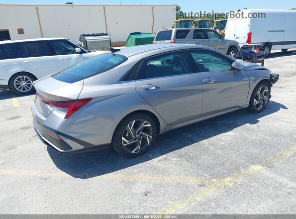 KMHLS4DG8SU001622 2025 HYUNDAI ELANTRA Gray Հետևի աջ