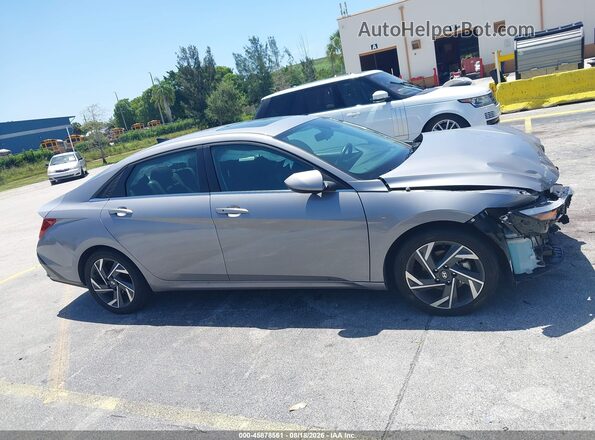 KMHLS4DG8SU001622 2025 HYUNDAI ELANTRA Gray Սալոնի հետևի տեսք