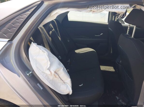 KMHLS4DG8SU001622 2025 HYUNDAI ELANTRA Gray VIN կոդի պիտակի տեսք