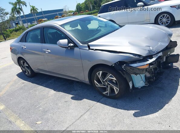 KMHLS4DG8SU001622 2025 HYUNDAI ELANTRA Gray 