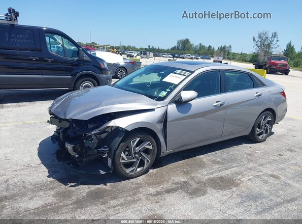 KMHLS4DG8SU001622 2025 HYUNDAI ELANTRA Gray 