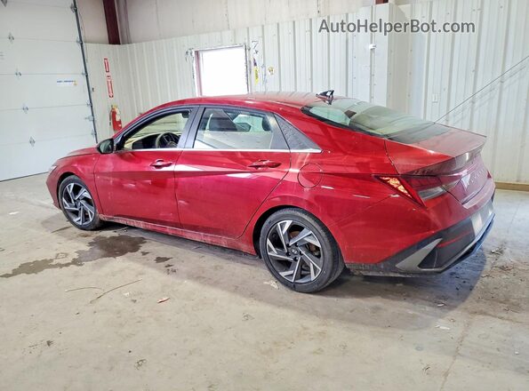 KMHLS4DG8SU033969 2025 HYUNDAI ELANTRA Red Задня ліва чверть